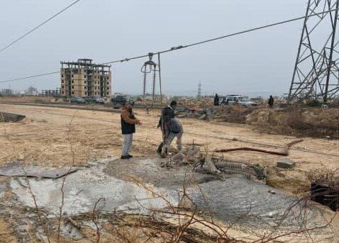 اتمام عملیات تعمیر دکل ۶۳ کیلوولت جزیره قشم