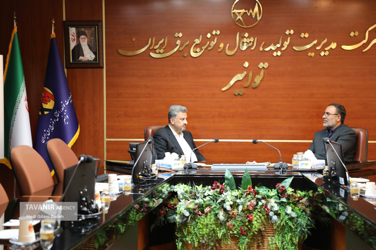 دیدار شکرالهی نماینده کهنوج در مجلس شورای اسلامی با مدیرعامل توانیر