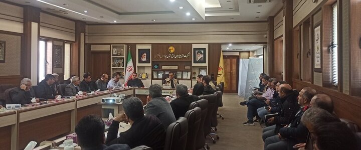 برگزاری جلسه هماهنگی گذر از اوج بار زمستان با حضور صاحبان صنایع چهارمحال و بختیاری