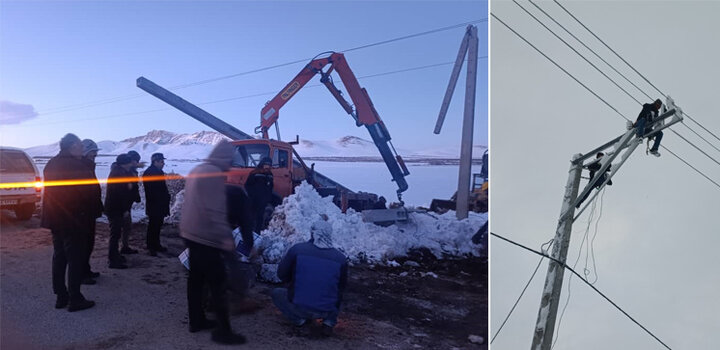 بازسازی سریع شبکه‌های آسیب‌ دیده استان چهارمحال و بختیاری