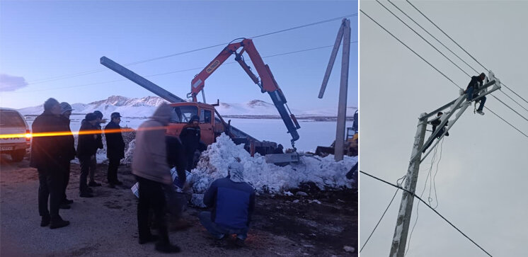 بازسازی سریع شبکه‌های آسیب‌ دیده استان چهارمحال و بختیاری