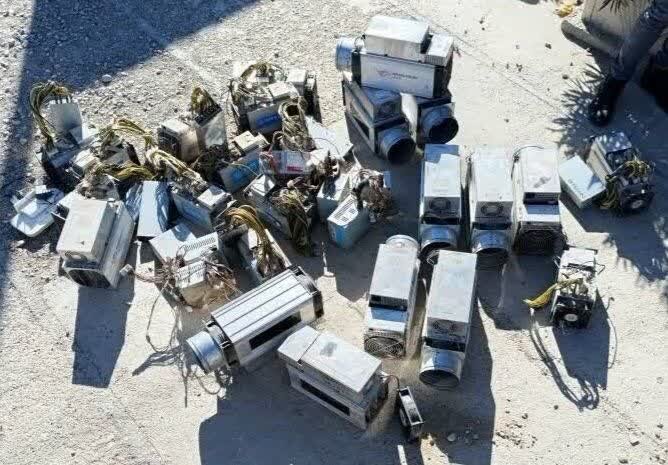 کشف ۳۷ دستگاه ماینر غیرمجاز در شهرک صنعتی دامغان