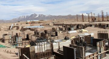 پیشرفت عملیات اجرایی ۲ پست و خط انتقال برق منطقه‌ای کرمان در رابر و بافت