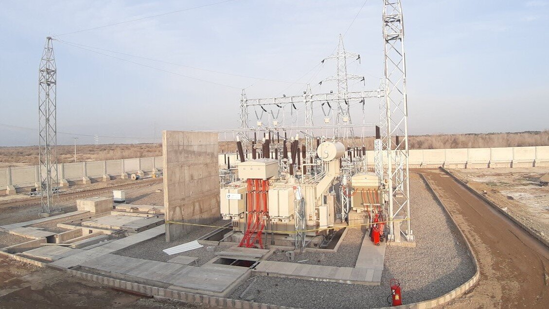 پست ۱۳۲کیلوولت میانچیل جیرفت وارد مدار شد