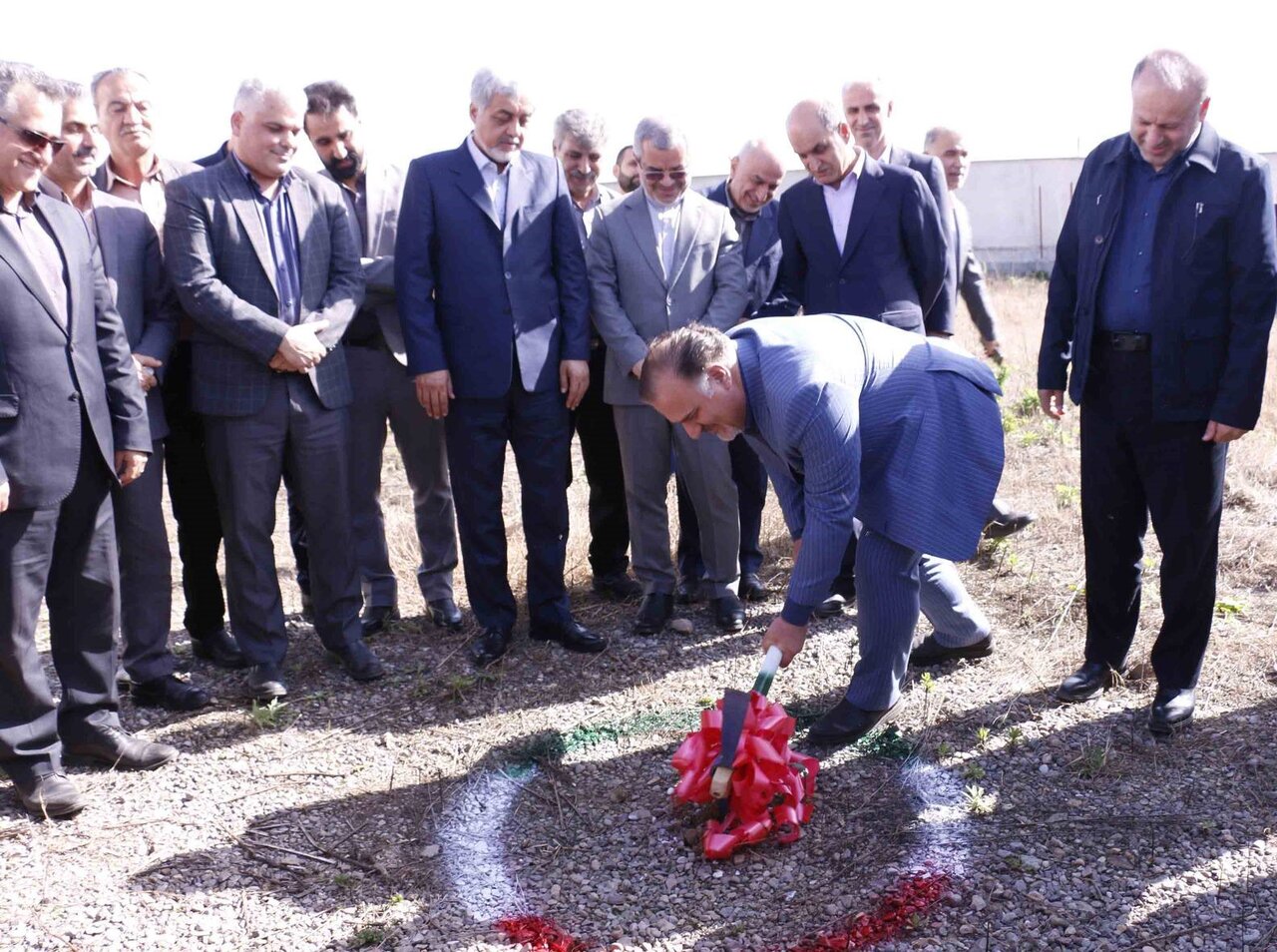 آغاز عملیات اجرایی پست ۶۳ کیلوولت سنگر با حضور استاندار گیلان