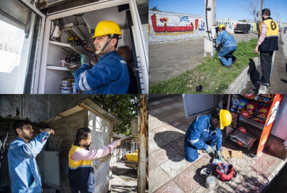 جمع‌آوری ۱۵۲ مورد انشعاب غیرمجاز برق در مازندران