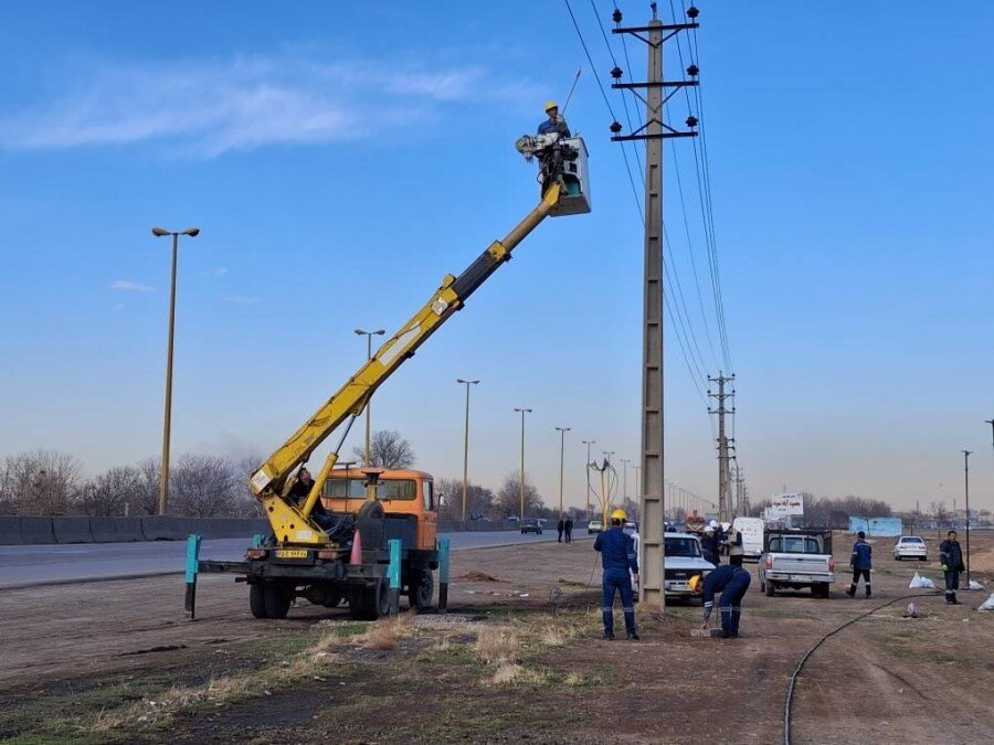 تعمیرات و نگهداشت شبکه‌های برق استان قزوین عملیاتی می‌شود