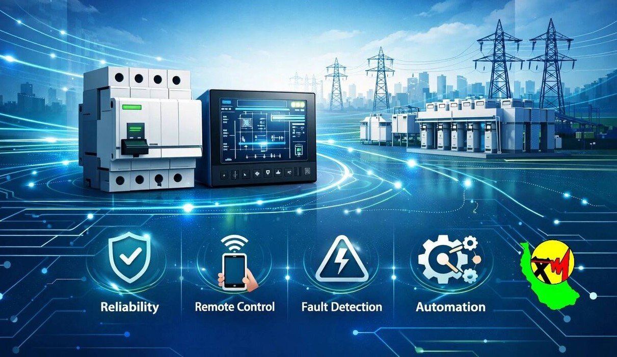 نصب، راه‌اندازی و احیای کلیدهای اتوماسیون شبکه توزیع برق گیلان