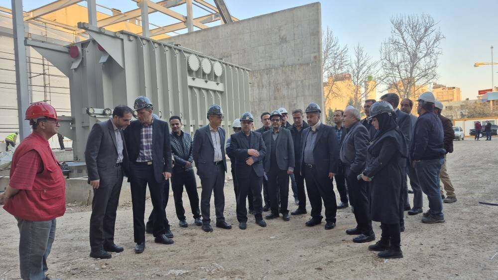 بازدید سرپرست معاونت برق و انرژی وزارت نیرو از طرح‌های حیاتی برق منطقه‌ای خراسان