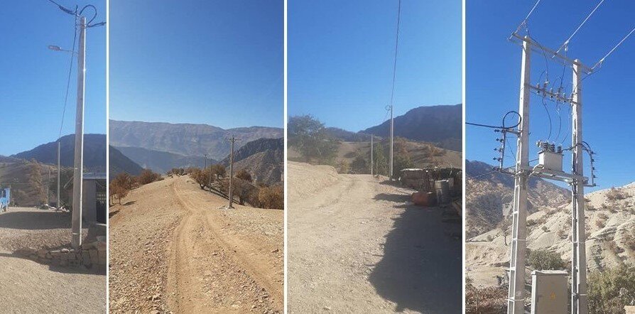 برق‌رسانی به ۲ روستای رباط‌کوه و سرتنگ گهراب در استان چهارمحال و بختیاری